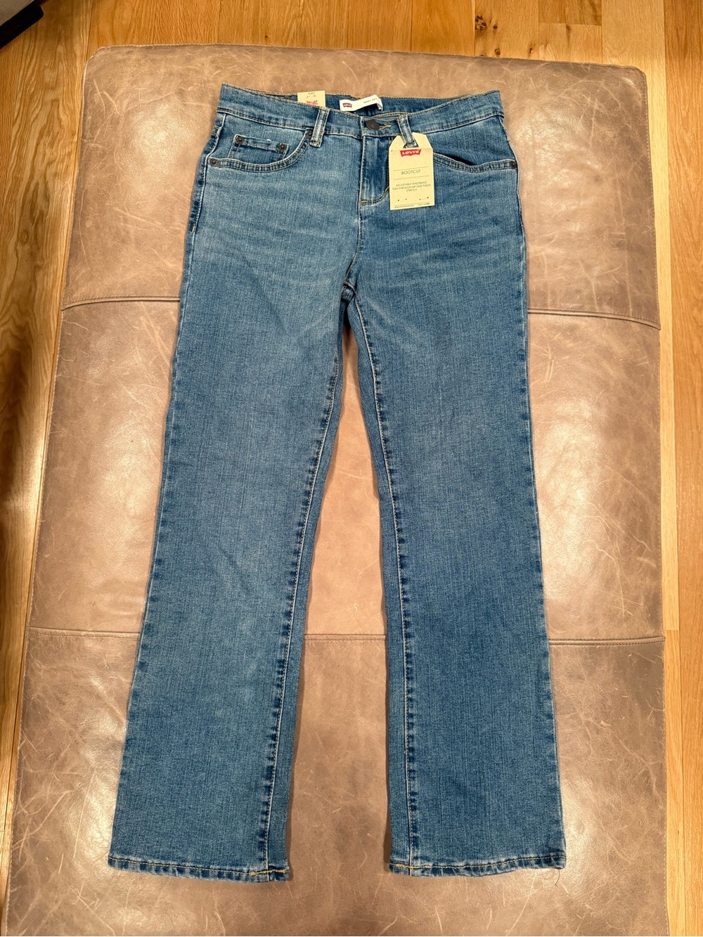 Levi's Kids Straight-Leg Jeans in Blue Denim